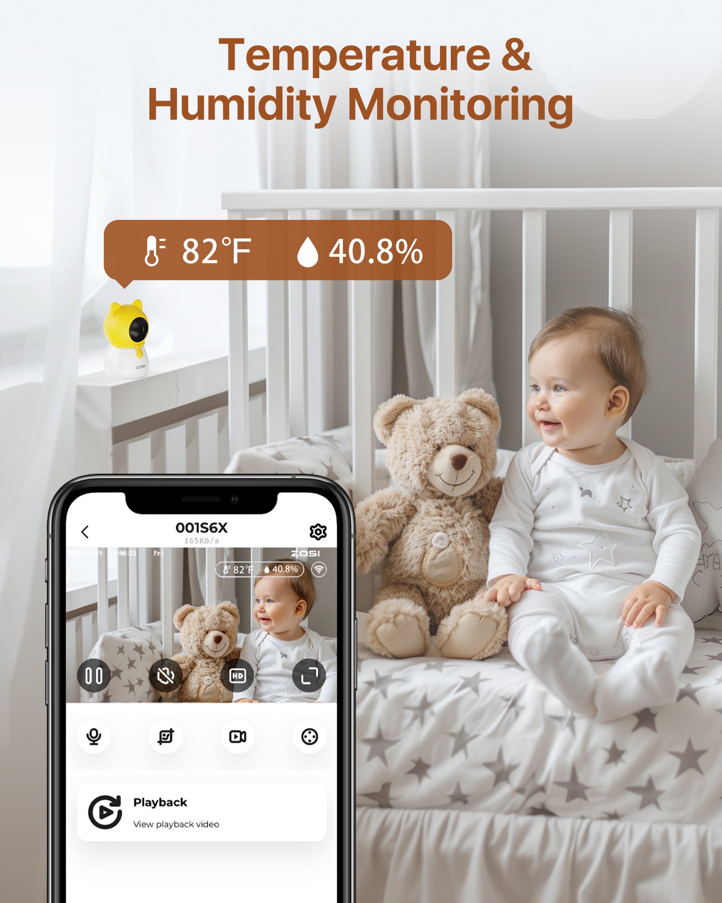 Baby monitor C516 4MP