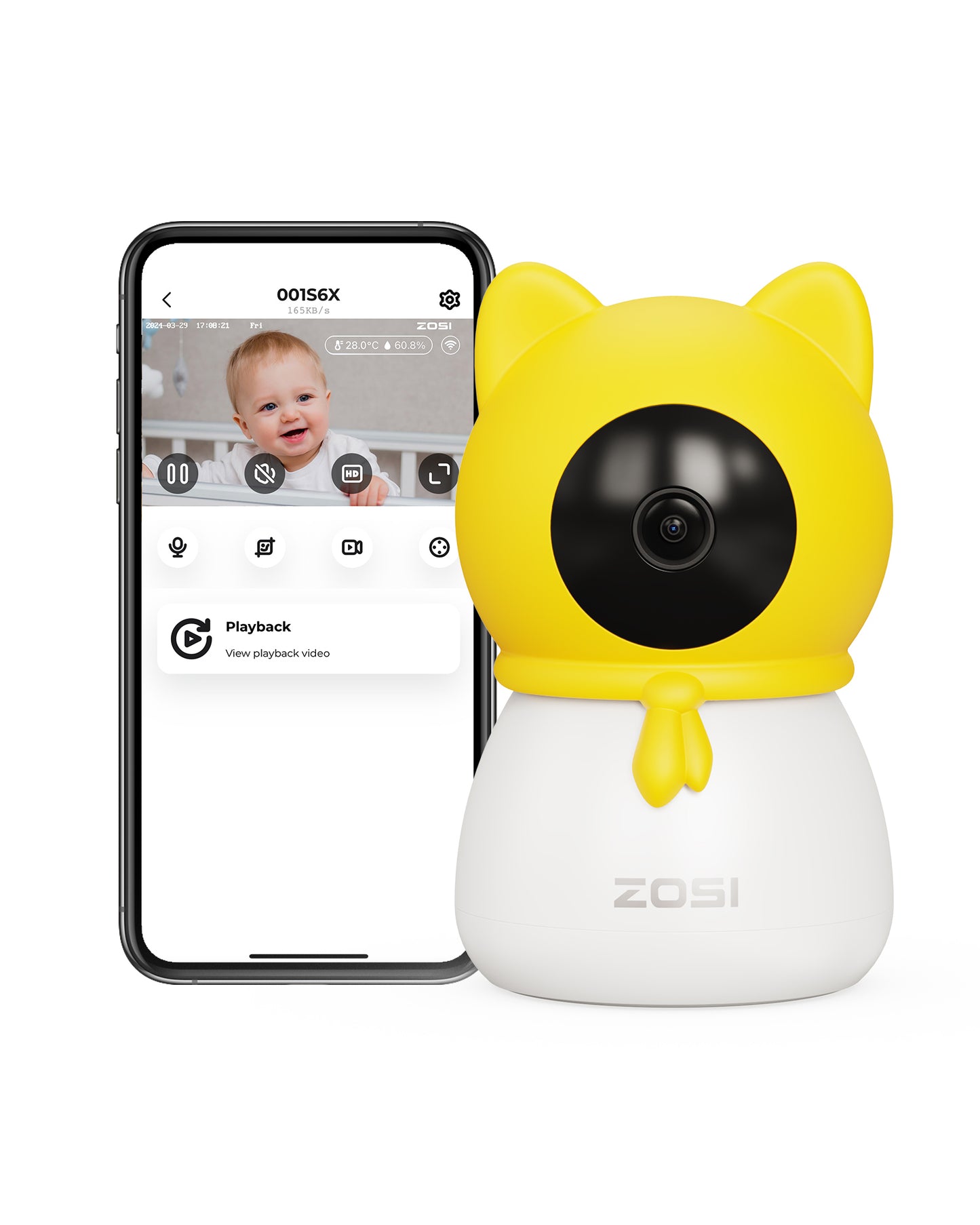 Baby monitor C516 4MP