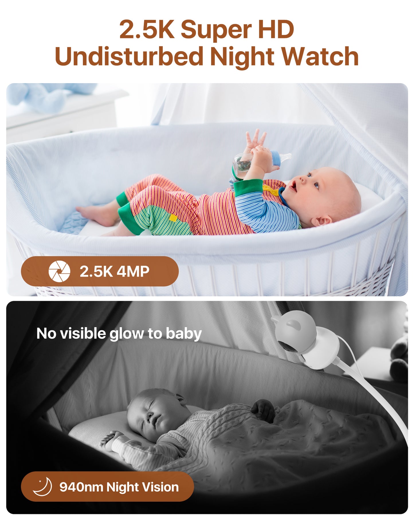 Baby monitor C516 4MP
