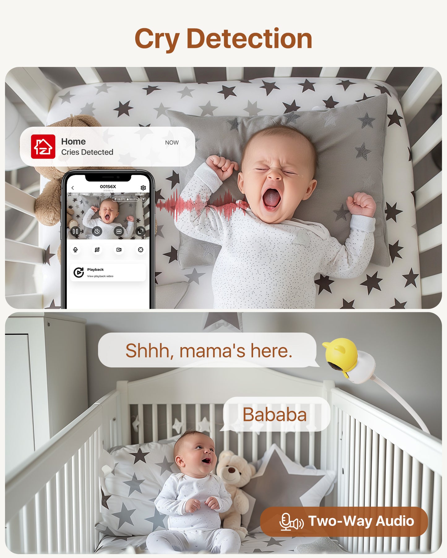 Baby monitor C516 4MP