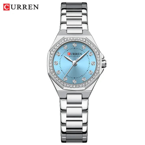 ከረን የሴቶች የሚያብለጨልጭ Rhinestone Blanche Watch (መደወል 2.1 ሴሜ) - CUR229