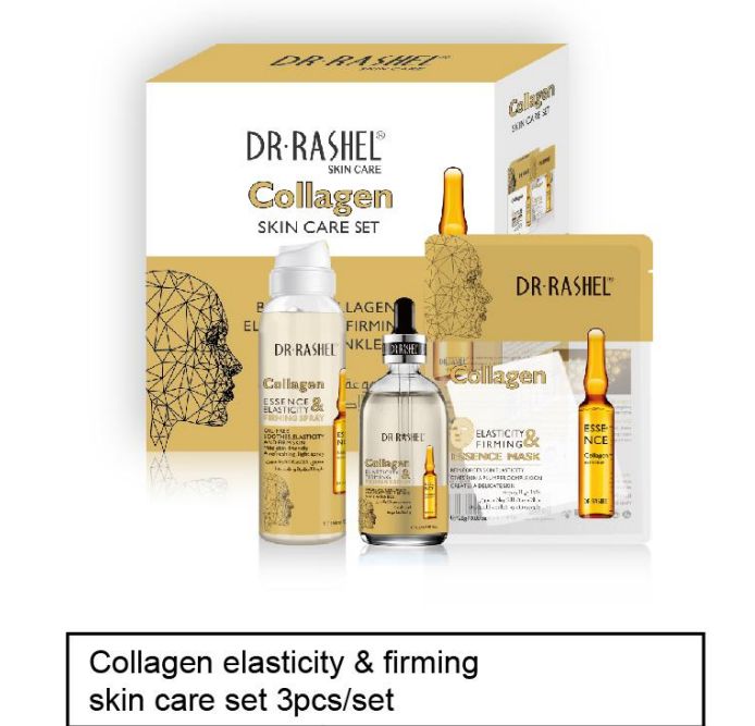 Collagen Elasticity and Firming skin Cleansing set 3 PCs Dr. Rashel