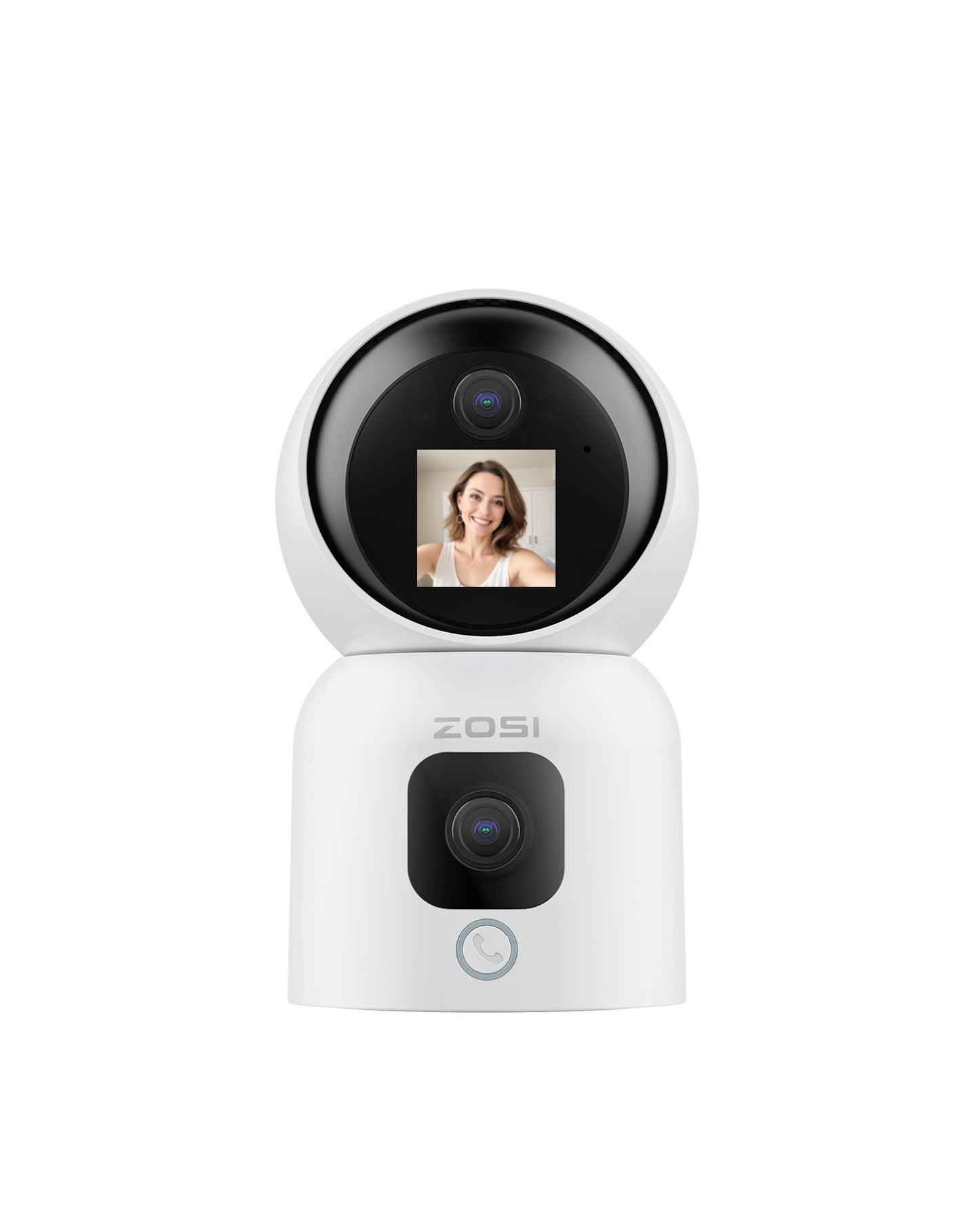 Baby monitor C516 2MP with Audio call, dual band wifi
