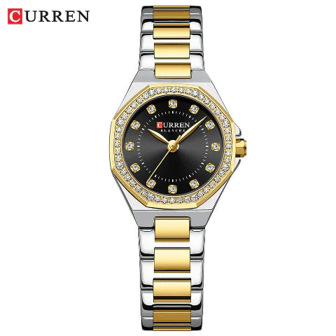 ከረን የሴቶች የሚያብለጨልጭ Rhinestone Blanche Watch (መደወል 2.1 ሴሜ) - CUR229