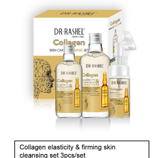 Collagen Elasticity and Firming skin Cleansing set 3 PCs Dr. Rashel