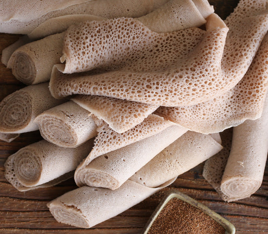 መሶብ እንጀራ : Enjera – Authentic Ethiopian Injera (Copy)