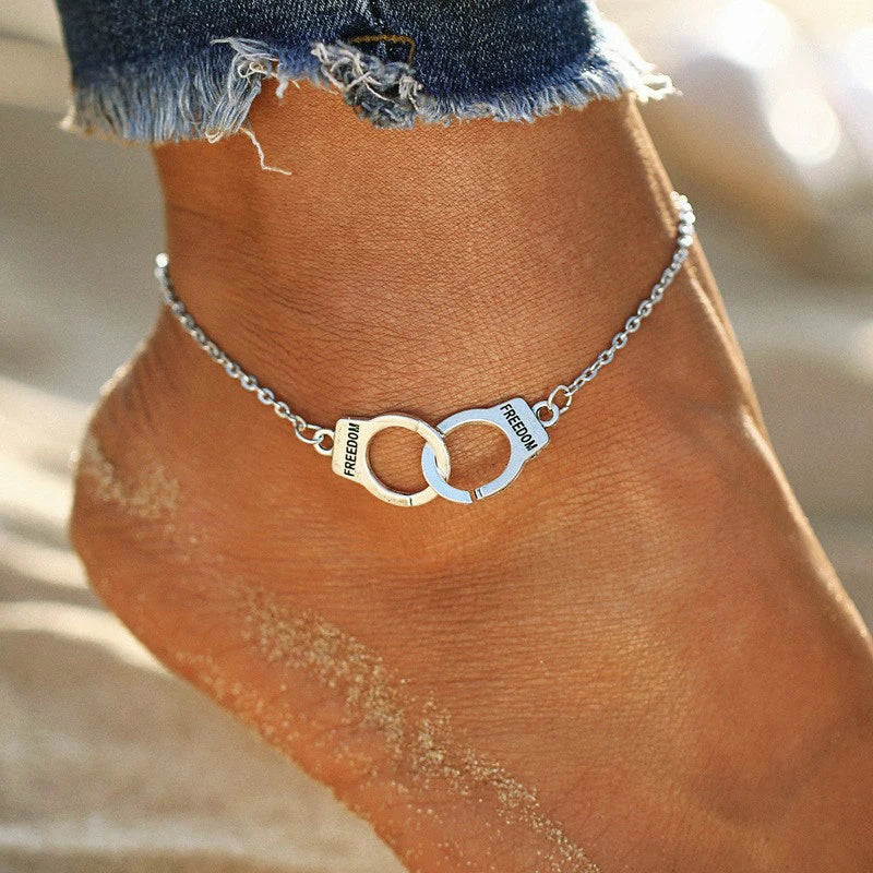 Aihua Bohemian Anklets Bracelets For Women Multiple Layers Turkish Eyes Ankle Bracelet Barefoot Sandals Pulseras Foot Jewelry