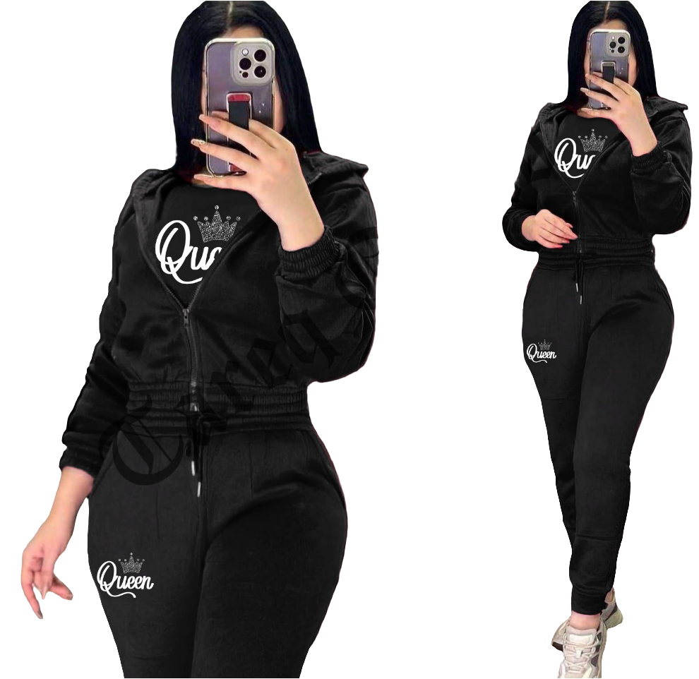 Ladies Cotton Fleece 3 Pcs